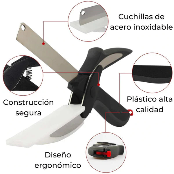 Cuchillo Tijera Cortador Inteligente